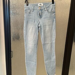 Paige Verdugo ankle denim 25